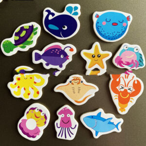 12 Underwater World Refrigerator Stickers
